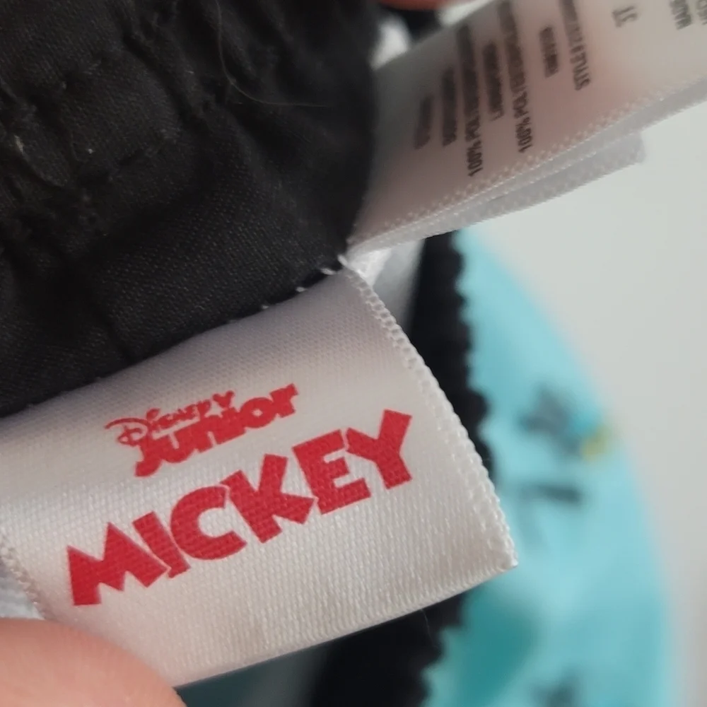 Disney Junior Mickey Mouse 3T Blue Elastic Waist Boardshorts Swim Trunks